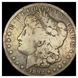 1892-S Silver Morgan Dollar NICELY CIRCULATED
