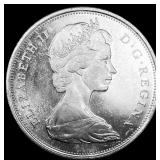 Canada 1967 Silver 50 Cents Wolf Centennial CHOICE