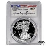 1996-P Silver Eagle PCGS PR69 DCAM Reagan Legacy