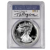 1994-P Silver Eagle PCGS PR70 DCAM Thomas D Rogers