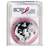 2018-P Breast Cancer Awareness SIlver $1 PCGS PR69