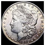 1892-S Silver Morgan Dollar CLOSELY UNCIRCULATED
