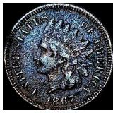1867 Indian Head Cent LIGHTLY CIRCULATED