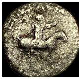 Indo-Scythian Aze 1/11-58 BC Silver Tetradrachm L