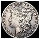 1892-S Silver Morgan Dollar LIGHTLY CIRCULATED