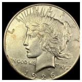 1926-S Silver Peace Dollar CLOSELY UNCIRCULATED