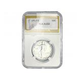 1917-S Walking Liberty Half Dollar PGA AU58