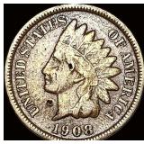 1908-S Indian Head Cent NICELY CIRCULATED