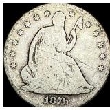 1876 Seated Liberty Half Dollar  NICELY CIRCULATE