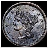 1856 Braided Hair Large Cent CLOSELY UNCIRCULATED