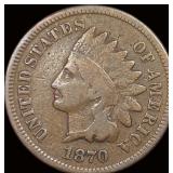 1870 Indian Head Cent LIGHTLY CIRCULATED