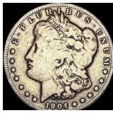 1904-S Silver Morgan Dollar NICELY CIRCULATED