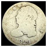 1824 Capped Bust Half Dollar  NICELY CIRCULATED