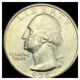 1935-S Silver Washington Quarter  UNCIRCULATED