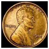 1914-S Lincoln Wheat Cent NEARLY UNCIRCULATED