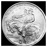 1925 Silver Stone Mountain Half Dollar UNCIRCULATE