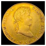 1817 Lima JP Peru Gold 8 Escudo