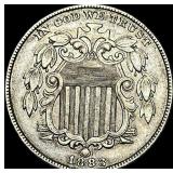 1883 Liberty Head Nickel (Cents) CLOSELY UNCIRCUL