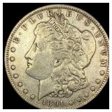 1891 Silver Morgan Dollar LIGHTLY CIRCULATED