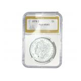 1878-S Morgan Silver Dollar PGA MS65