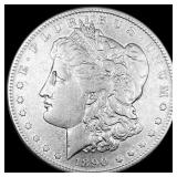 1890-S Silver Morgan Dollar NEARLY UNCIRCULATED
