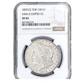1879-CC Morgan Silver Dollar NGC XF40 VAM-3