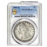 1895-O Morgan Silver Dollar PCGS XF45