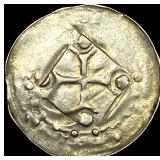 1250-1300 Schwabisch Hall Silver Hand Heller CLOSE