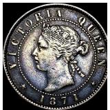 1871 Prince Edward Island Bronze One Cent LIGHTLY