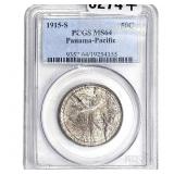 1915-S Panama-Pacific Half Dollar PCGS MS64
