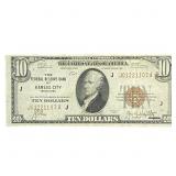 1929 $10 Federal Reserve Bank Kansas City, MI