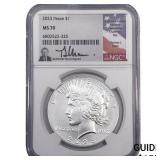 2023 Silver Peace Dollar NGC MS70
