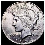1935 Silver Peace Dollar CLOSELY UNCIRCULATED