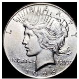 1926 Peace Silver Dollar CLOSELY UNCIRCULATED