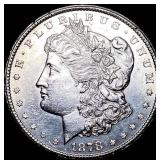 1878-CC Silver Morgan Dollar CHOICE AU