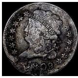 1809 Classic Head Half Cent NICELY CIRCULATED