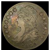 1808 Capped Bust Half Dollar LIGHTLY CIRCULATED