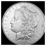 1904 Morgan Silver Dollar CLOSELY UNCIRCULATED