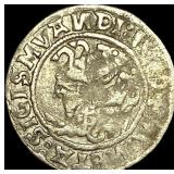 1500s-1600s Lithuria Silver Grosz CLOSELY UNCIRCUL