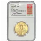 2025 Gold $25 Gold Eagle 1/2oz NGC MS70