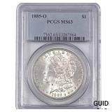 1885-O Morgan Silver Dollar PCGS MS63