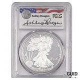 2002-W Silver Eagle PCGS PR69 DCAM Reagan Legacy