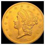 1853 $20 Gold Double Eagle