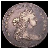 1800 12 Arrows Draped Bust Dollar