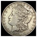 1902 Morgan Silver Dollar NEARLY UNCIRCULATED
