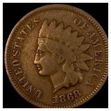 1868 Indian Head Cent NICELY CIRCULATED