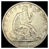 1850-O Silver Half Dollar LIGHTLY CIRCULATED