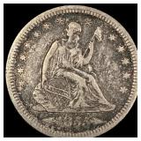 1855 Seated Liberty Quarter LIGHTLY CIRCULATED