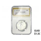 1917-S Walking Liberty Half Dollar PGA AU58