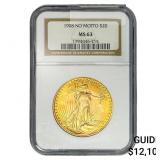 1908 $20 Gold Double Eagle NGC MS63
